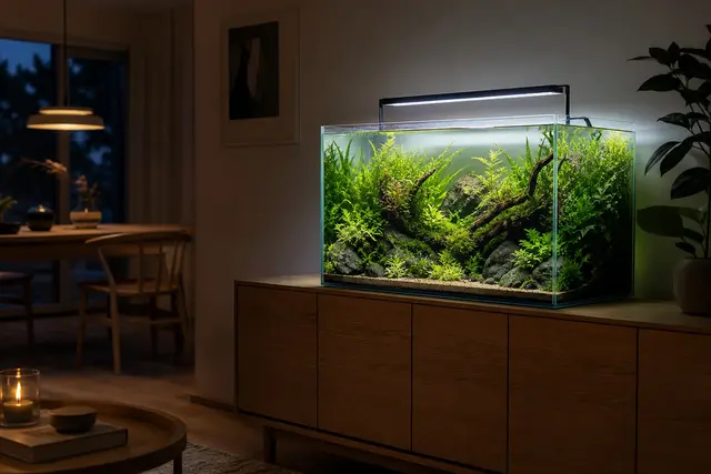 Akvariebelysning