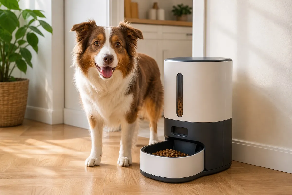 Foderautomat för hund