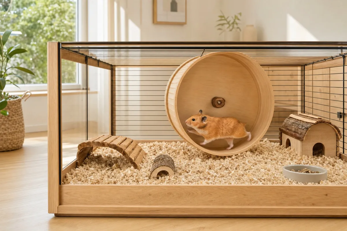 Löphjul för hamster & smådjur