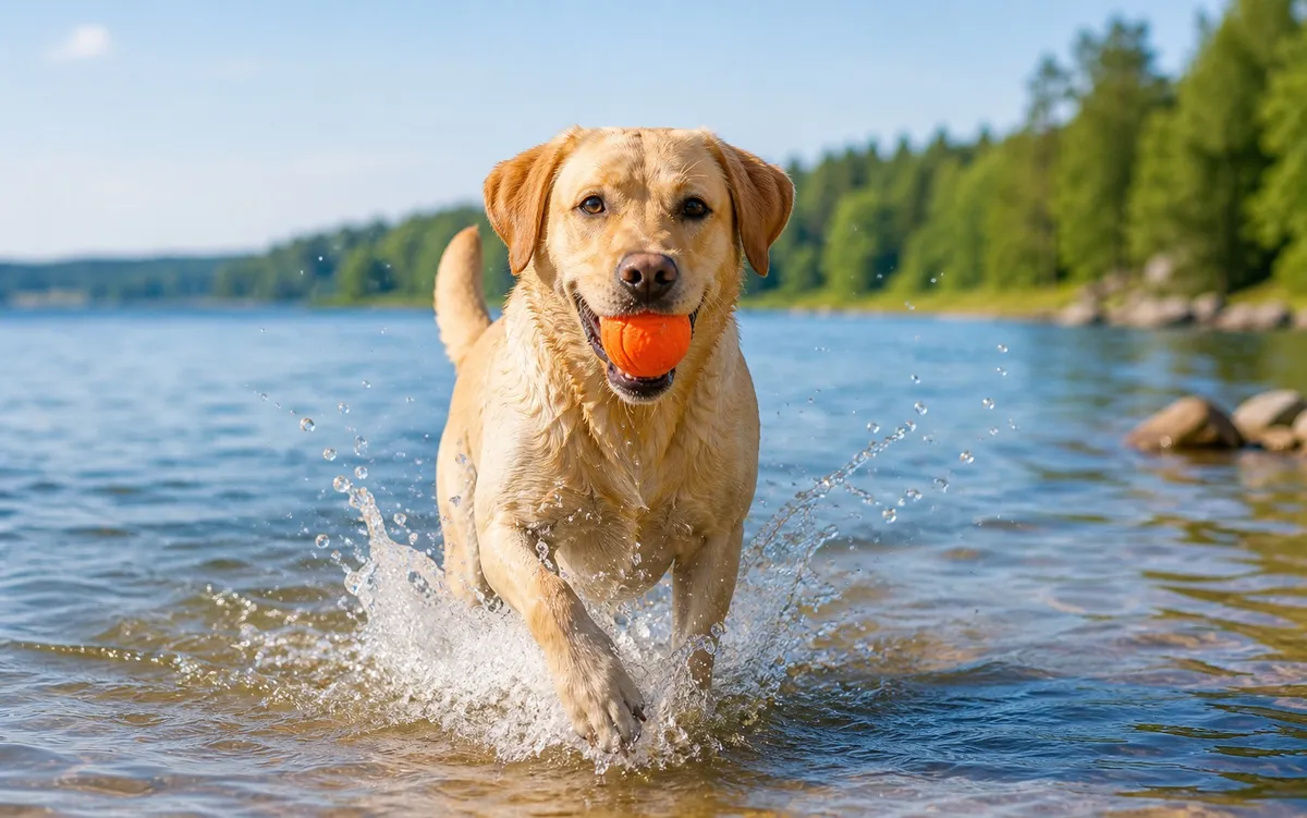 För labradoren