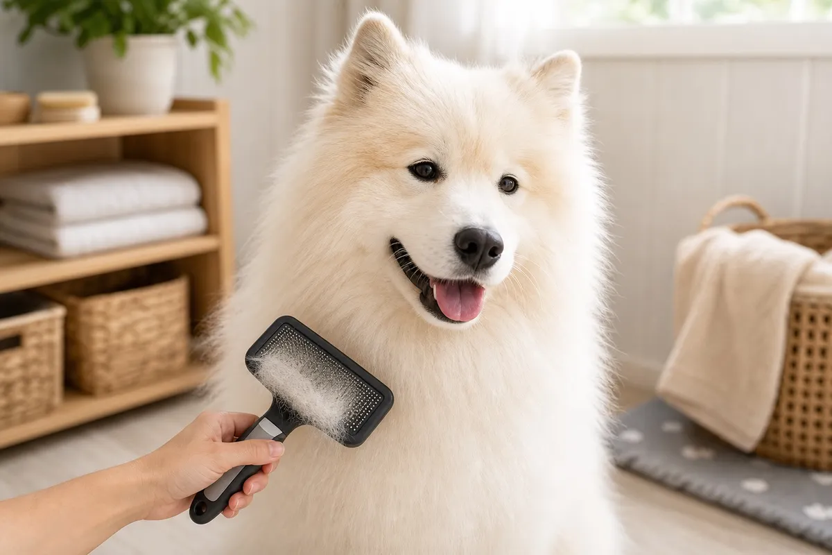 Pälsvård för hund