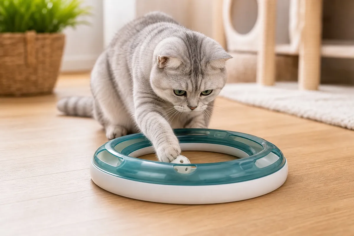 Aktiveringsleksaker för katt