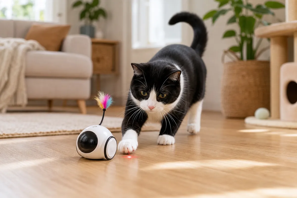 Automatiska & laserleksaker för katt
