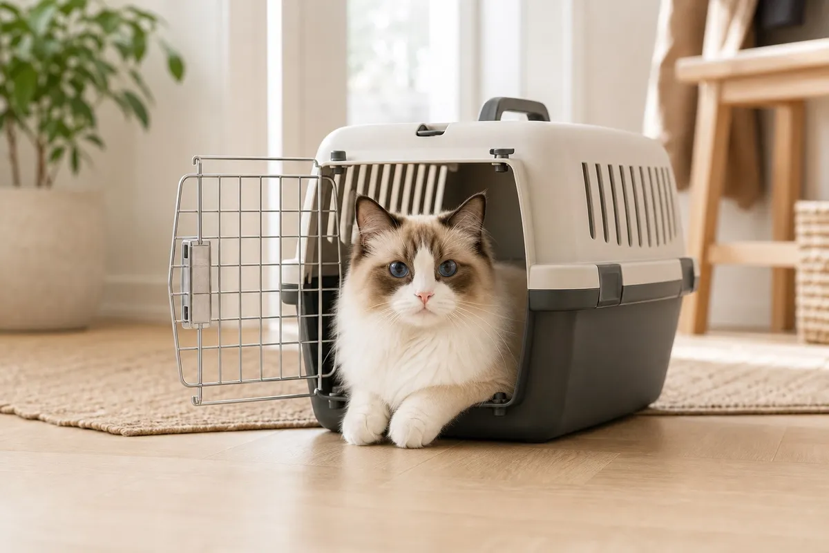Transportburar för katt